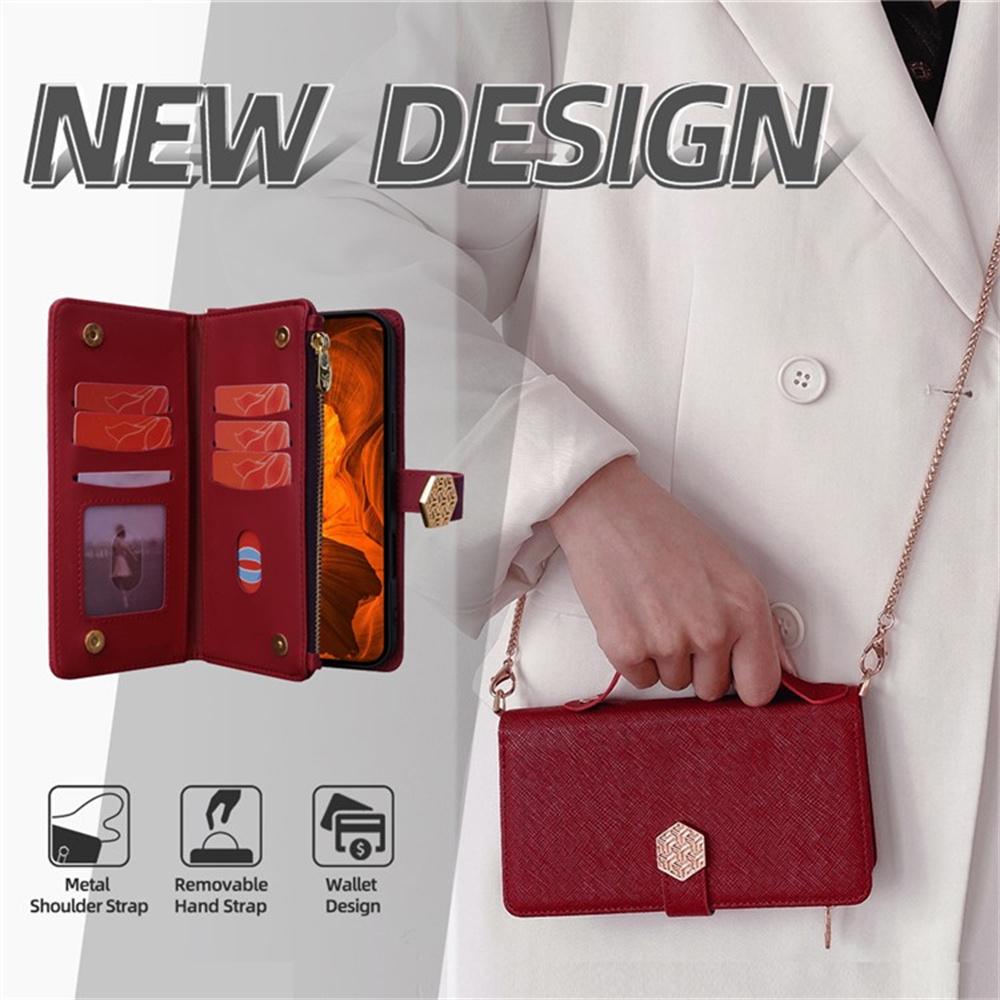 For Realme C71 4G Case Cross Texture PU Leather + TPU Wallet Phone Cover with Strap