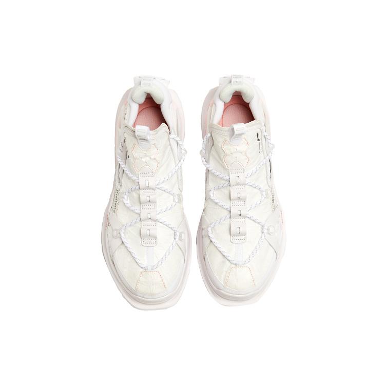 Li Ning Pangu Halo Textil, Synthetikleder Dämpfung Rutschfest Abriebfest Niedrig geschnitten Sport Freizeit Schuhe AGLR152-1