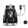 Popular Sunman, Sasaki And Miyano, Peripheral Printed Backpacks, Student Large-Capacity Schoolbags, Travel Bags