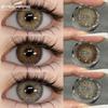 1 Pair Natural Colored Contact Lenses Blue Colorful Brown Contact Eyes Chocolate Lenses Green Lenses Korean Gray Pupils