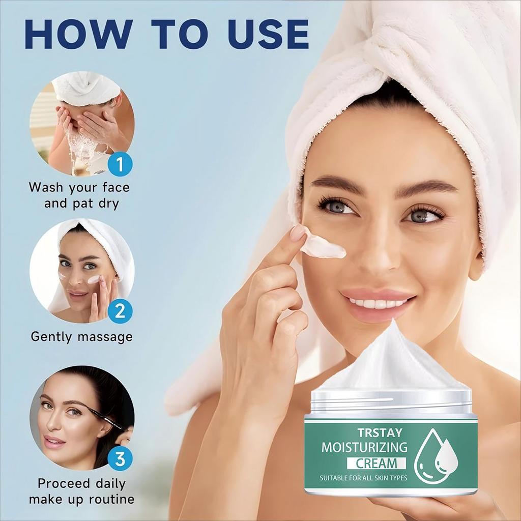 Firming Face Cream Refreshing, Non Greasy, Hydrating, Mild Formula, Non Irritating, Caring and Filling Skin