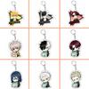 Anime Wind Breaker Keychain Cute Cartoon Keyrings Bag Tag Trendy Gift
