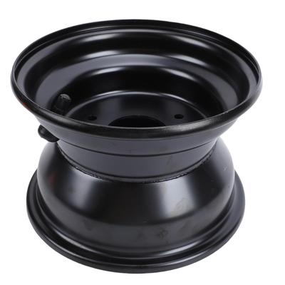 16x8-7 ATV Wheel Rim 3 Bolt Holes 7 Inch Wheel Rim Hub Replacement for Kazuma Quad ATV Go Kart UTV 125ml 150ml Off Road Tyres Black