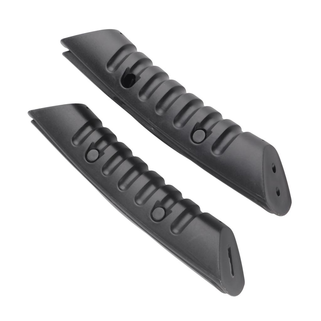 2PCS Black Kayak Boat Side Mount Carry Handle Waterproof Wear Resistant Canoe Accessory