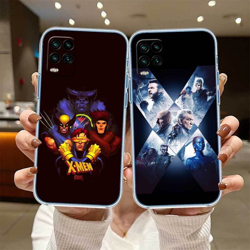 X-Men Phone Case for Motorola Edge 20 30 S30 40 50 Fusion Lite Plus Pro Ultra Neo One Action Zoom Hyper Power Macro Vision