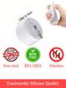Silicone Cup Sleeve, Anti-slip and Heat-insulating Cup Sleeve, Universal Silicone Cup Bottom Pad