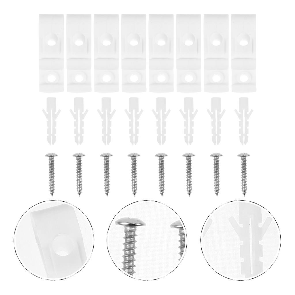 Buy TraumereiPractical Plastic Roman Roller PShaped Clips Blinds