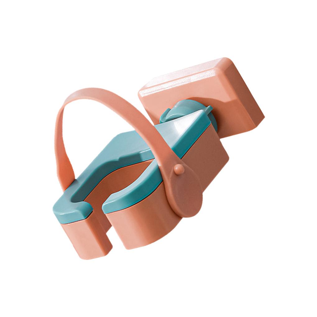 

Подставка для фена, регулируемая на 180°, складная, настенный держатель для фена, пластиковый органайзер для фена оранжевый