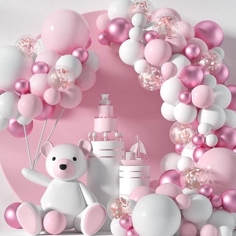 Balloon New Year'S Eve, Birthday Scene Arrangement Balloon Supplies, Wedding Camping Balloon Arch, Balloon Wedding