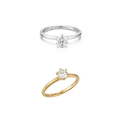 [Silver925]Moissanite 0.5Carat Ring_DR0001