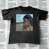 Madison Beer Medaillon Release Party Schwarzes Baumwollhemd BS1520