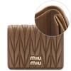 26SS Women's Matelassé Bi-fold Wallet 5MV204 AFPP F098L 26S