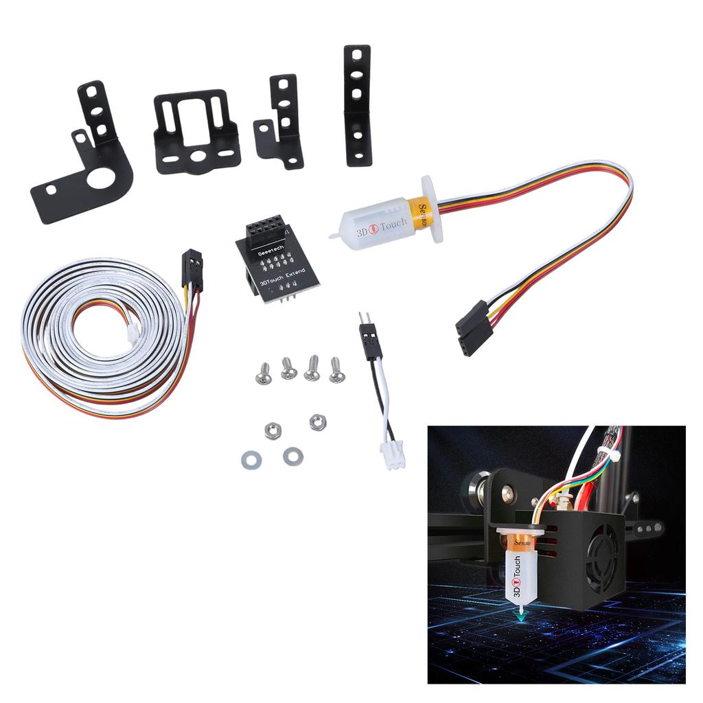 3D Touch Sensor V 3.2 Auto Leveling Bed Sensor Upgraded 3D Printers Hot Bed Precisions Printing Sensor with Mounts