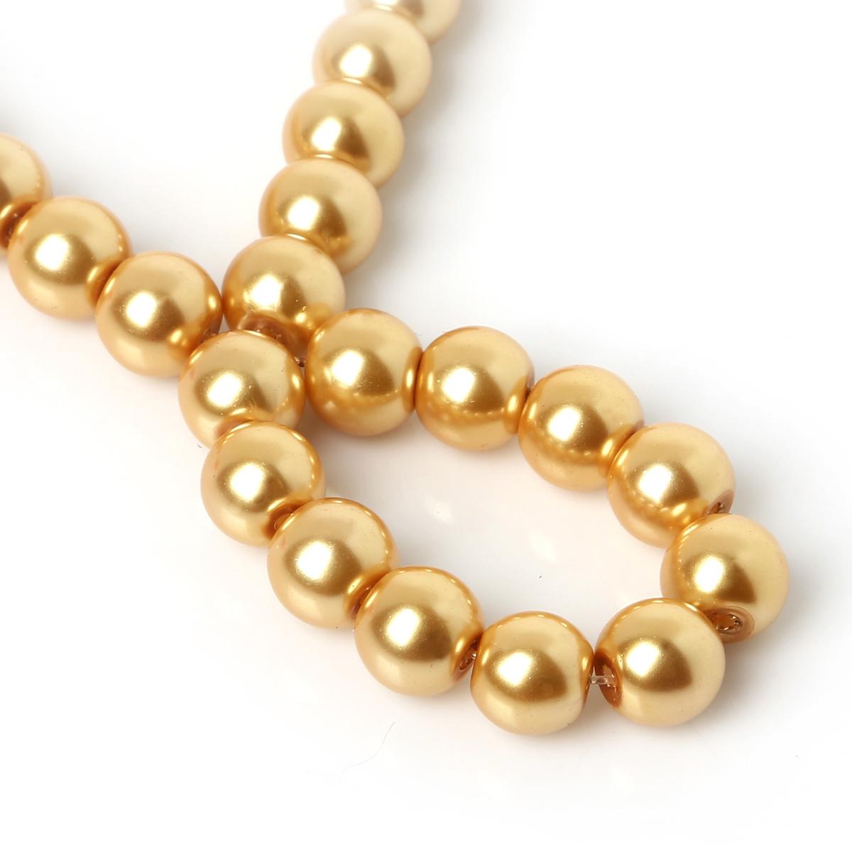 

Скляна перламутрова намистина. Готовий запас. 4 мм 6 мм 8 мм 10 мм . Для виготовлення бісером ювелірних виробів своїми руками. В’язання гачком. Бісером. В’язання. 8MM 30PCS світло-коричневого кольору