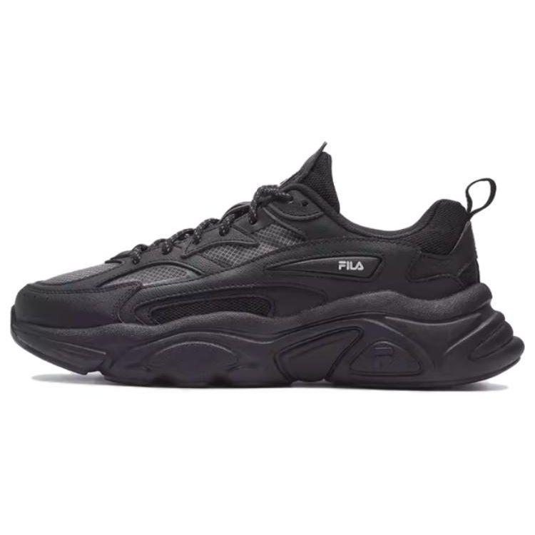 FILA Mars 1S Fashion Versatile Trendy Personality Simple Comfortable Shock Absorbing Wear Resistant Low Top Casual Shoes Men sneaker F12M422107FBK