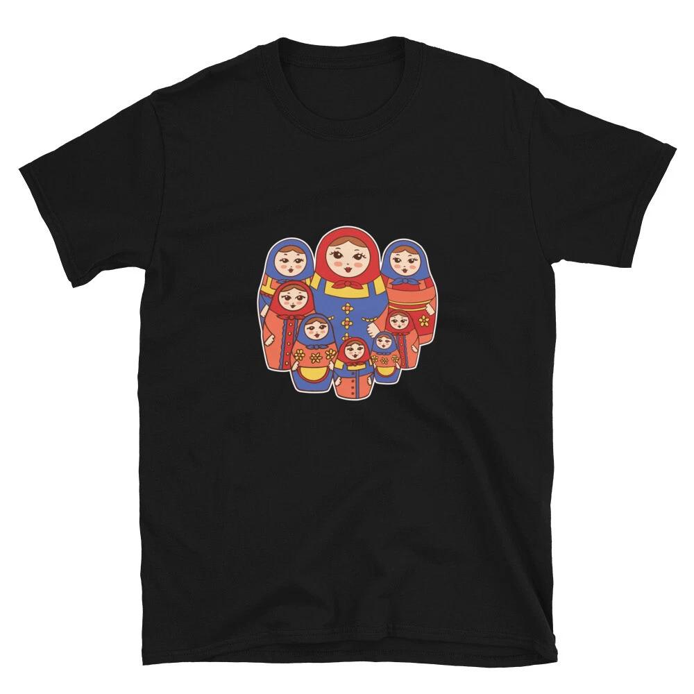Русская кукла Матрешка Графический дизайн 4XL