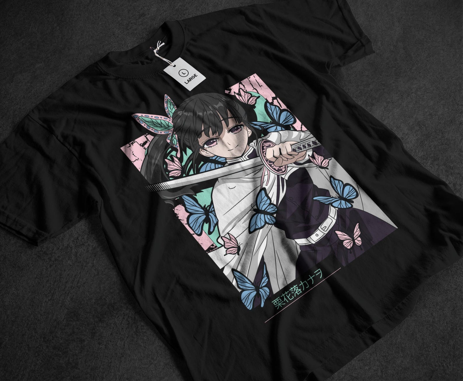 Unisex Samurai Anime Tee, Japanese Manga Top, Action Series Shirt, Otaku Gift, Top 100
