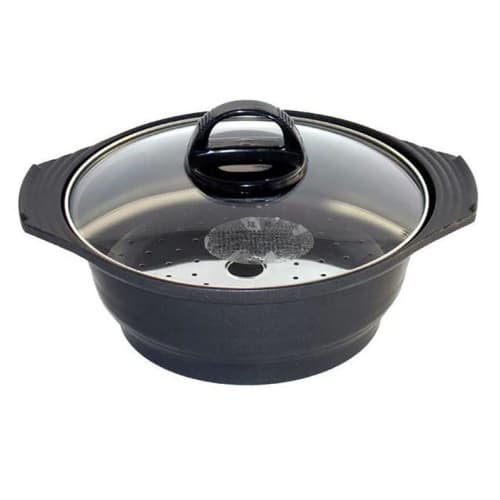 Sugiyama Metal Earthenware Pot & Steamer 25cm (with Strainer) KS-2789