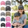 Vintage Parent-child Baseball Hats Adjustable Outdoor Sunscreen Hats Sport Visors Cap Gifts