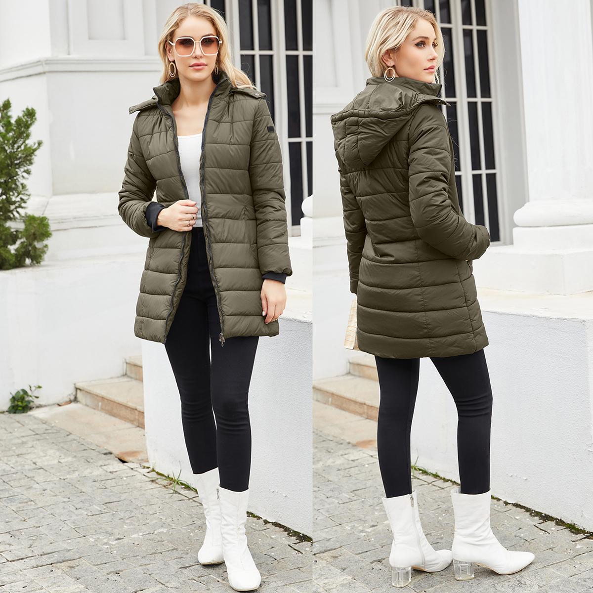 Женская куртка с капюшоном — фото 15