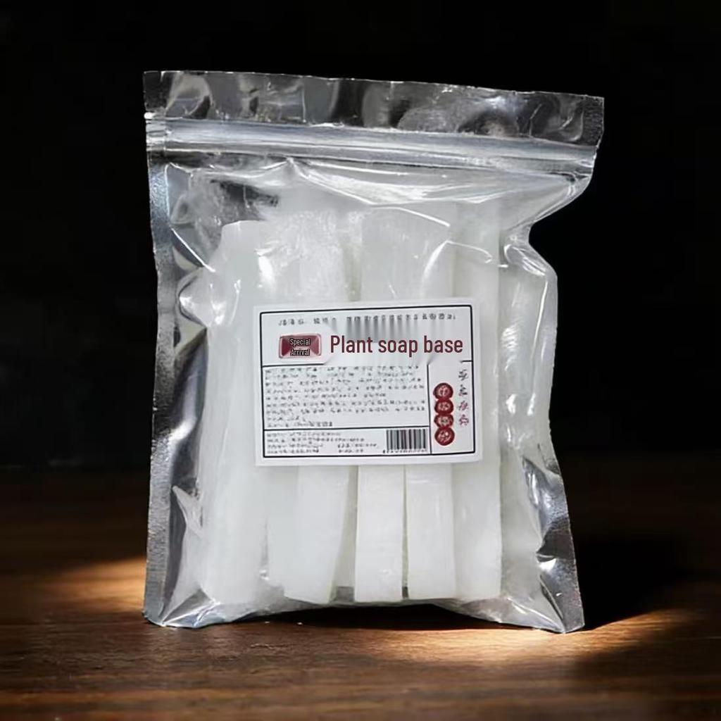 Handmade Transparent Milky White Soap Base 200g – Ideal for Face Wash & Bath