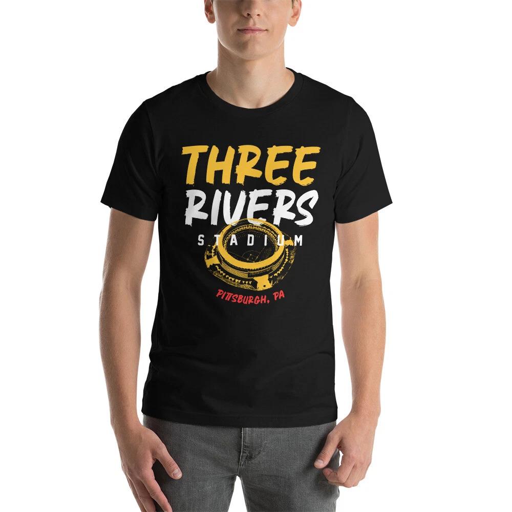 

THREE RIVERS STADIUM Pittsburgh PA Tee Shirt Short-Sleeve Unisex T-Shirt S