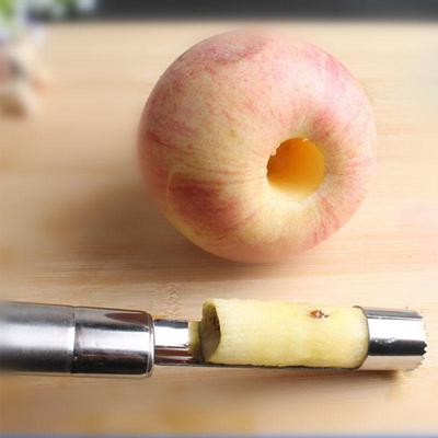 Removedor de semillas de núcleo de frutas portátil de acero inoxidable conveniente quitar suministros de núcleo accesorio de cocina