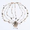 Luxury Baroque Headwear Necklace Lolita Gothic Headpiece Necklace Ethnic Style Jewelry  Cosplay