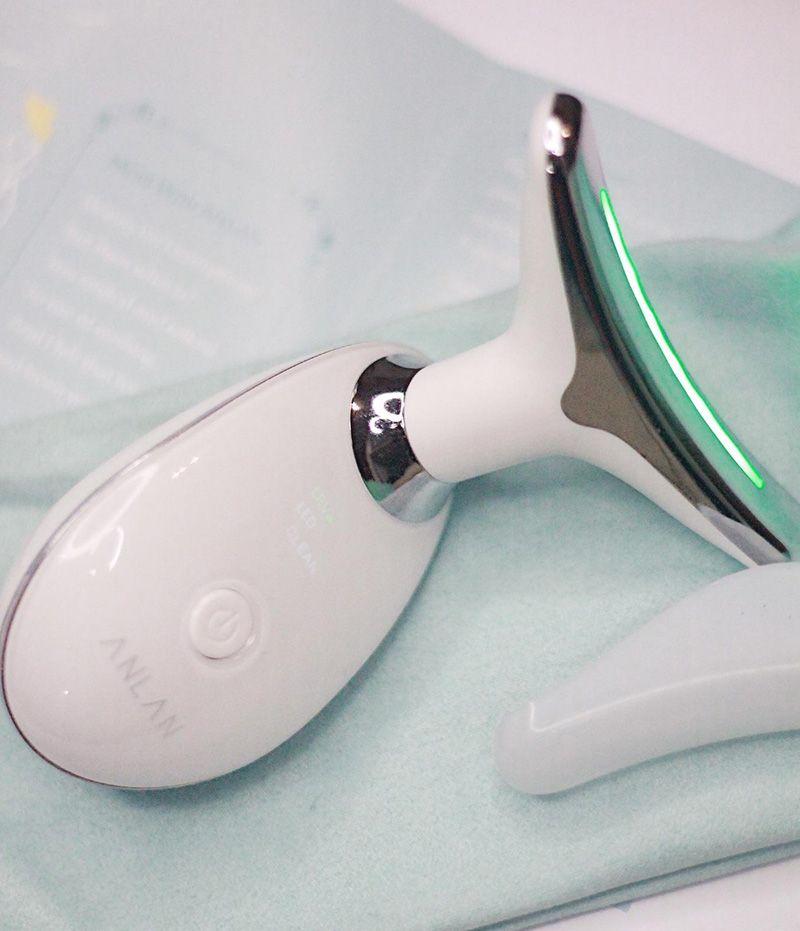 Neck Face Lifter Ems Neck Face Lifting Massager Skin Tighten Device Led Photon Therapy Anti Wrinkle Double Chin Remover
