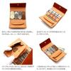 AGILITY Affa Coin Catcher Wallet Coin Purse Cowhide Trifold Wallet Folding Wallet Compact Genuine Leather Made In Japan "Bank" Men's Women's