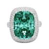 WNFU Women's Jewelry Set, Paraiba Green, Copper