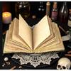 Handmade Christmas Leather Journal – Vintage Embossed Writing Diary