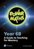 The Power Maths Year 6 Teacher Guide 6B Book