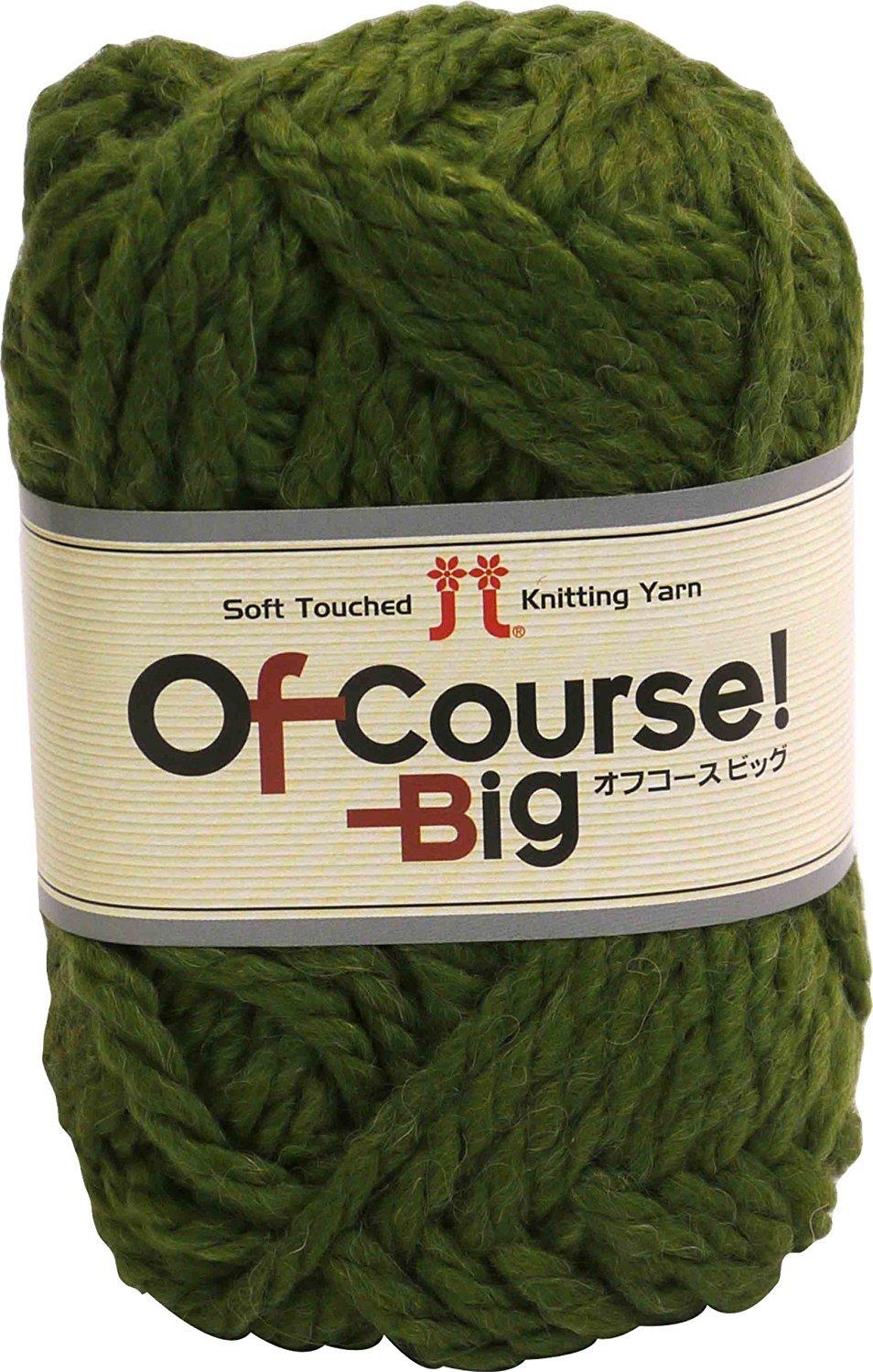 

Hamanaka Off Big Yarn Extra Thick Green 50g 44m 10 balls set 0098 Course! col.113 approx.