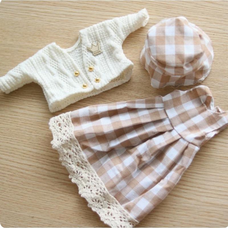 1/6 BJD Doll's Clothes 28cm Doll Accessories Suit Princess Dress Up Toys for Joints Baby Doll Girls Gift Toy
