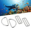 D Ring Lightweight Scuba Diving Silver Stainless Steel