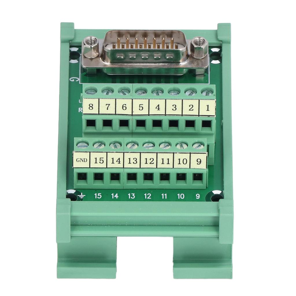 Terminal Block Male Header Interface Connector Break Out Board Module DC 60V DB15‑G7