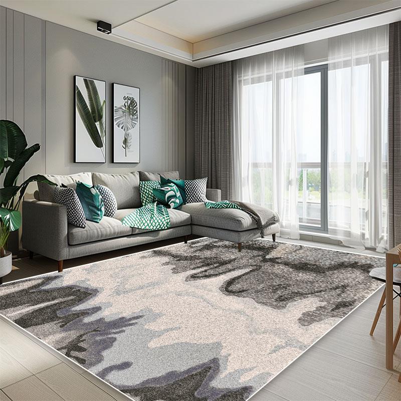 Modern Luxury Carpet Living Room Home Decoration Abstract Sofa Area Non-slip Rugs Bedroom Children Bedside Soft Plush Floor Mat