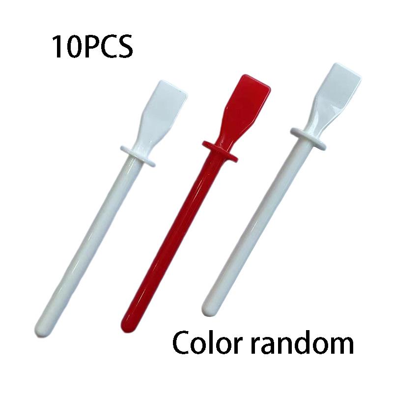 

10pcs Glue Spreaders,Polypropylene Glue Smear Sticks Applicator, Painting Scrapers For Handmade DIY Art Leather Craft Tool