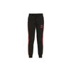 Knitted Sweatpants Men's Black Moderate Slim Fit Pants 531381-51