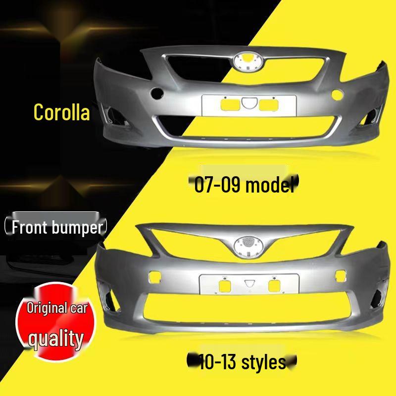 Compatible with Toyota Corolla Front and Rear Bumpers (2007-2013 Models)