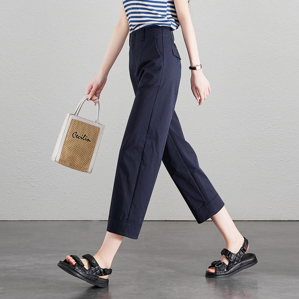 Wrinkle Thin Casual Pants for Women