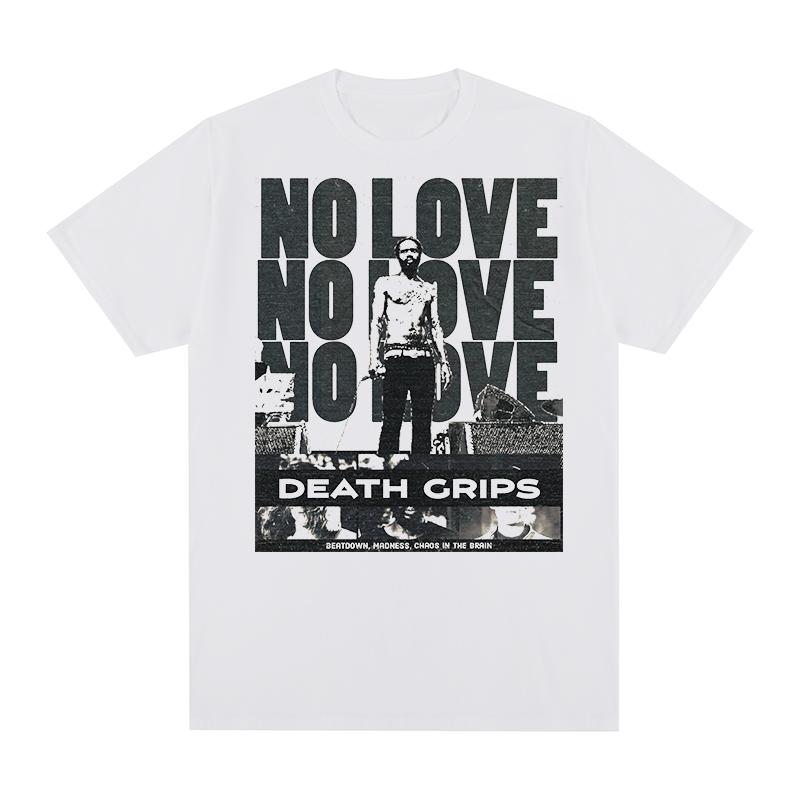 

Death Grips No Love Vintage Tshirt Hip Hop Rap Rock Punk Cotton Men T shirt New Tee Tshirt Womens Tops S