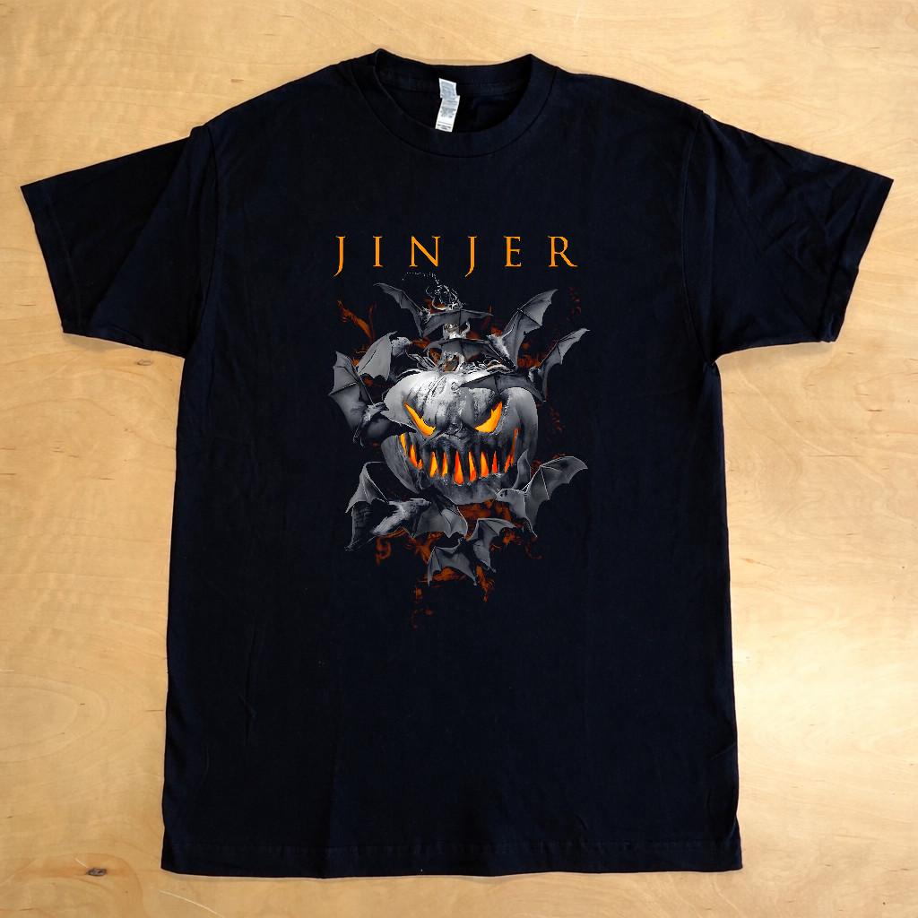 JINJER. Band Halloween Collection T-Shirt, Fan Gift, Sizes S to 4xl XL