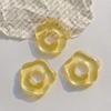 Colorful Flower Pendants DIY Necklace Bracelet Earrings Setting Pendant for Jewelry Making Findings Vanlentines Gift