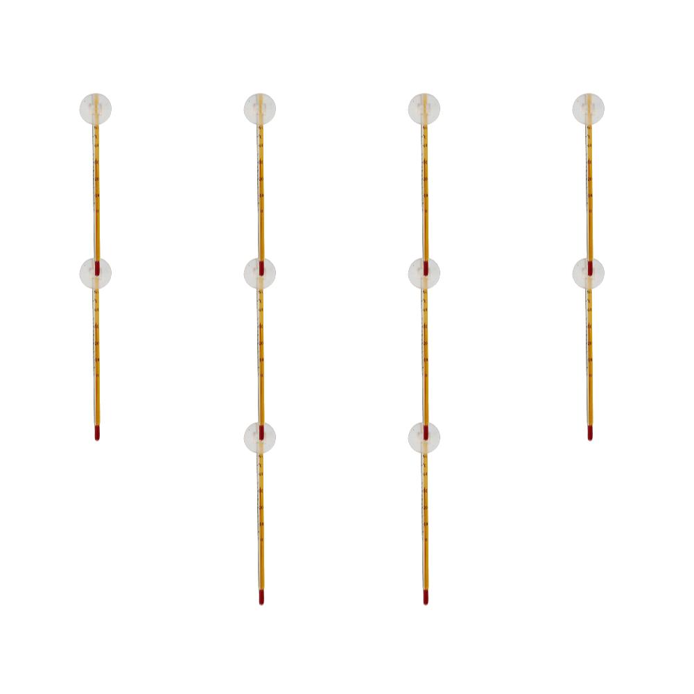 Aquarium Thermometer with Suction Cup Turtle Fish Tank Glass Water Anti Dropping Temperature Meter Household Accessories