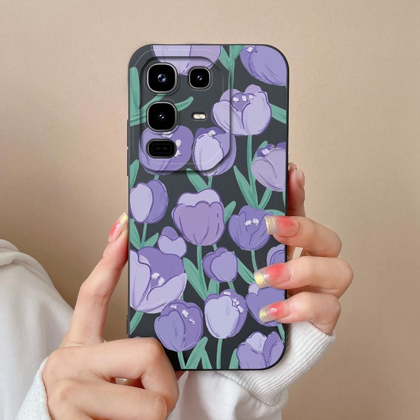 Pro Infinix Note 50 Pro Plus 40 50x Pouzdro na telefon Módní vzory kočky s hvězdnou oblohou Hladký tekutý silikon Vysoce kvalitní nárazuvzdorný kryt Pro kryty Infinix