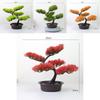 Home Decor Artificial Pine Tree With Plastic Material For Living Room And Office Display