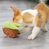 Schnüffelspielzeug für Haustiere, quietschendes Hundeentschlüsselungs-Interaktives Spielzeug für das Training des Futtersuchinstinkts, weiches Welpenspielzeug, pädagogisches Hundespielzeug zum Zahnen