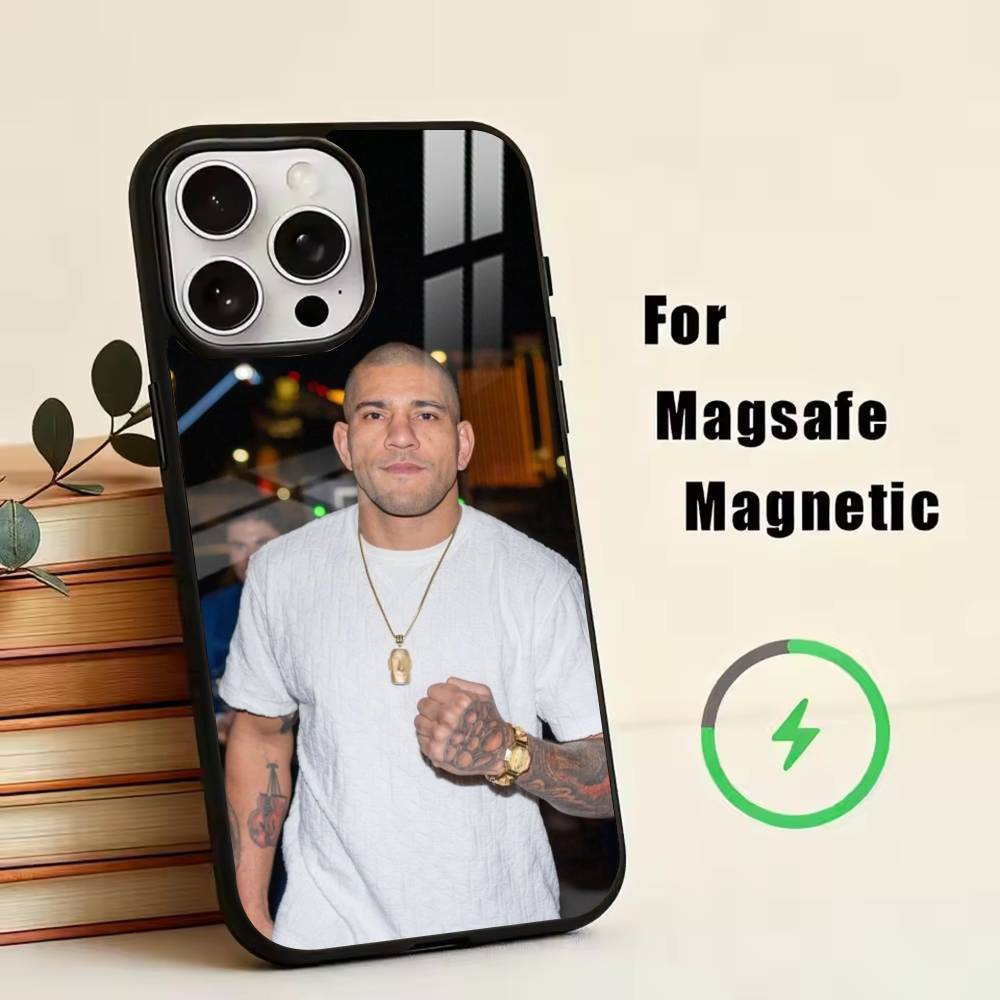 

D-Fighting Pereira Alex Phone Case For iPhone17,16,15,14,13,12,11 Plus,Pro Magnetic with Magsafe Wireless Charging iPhone15Plus